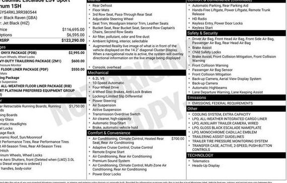 CADILLAC ESCALADE ESV 2024 1GYS4RKL3RR380544 image